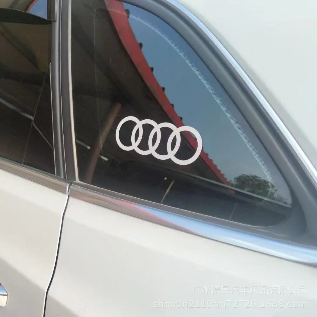 For Audi 2PCS Window Sticker Side Body RS5 RS6 RS4 RS3 RS7