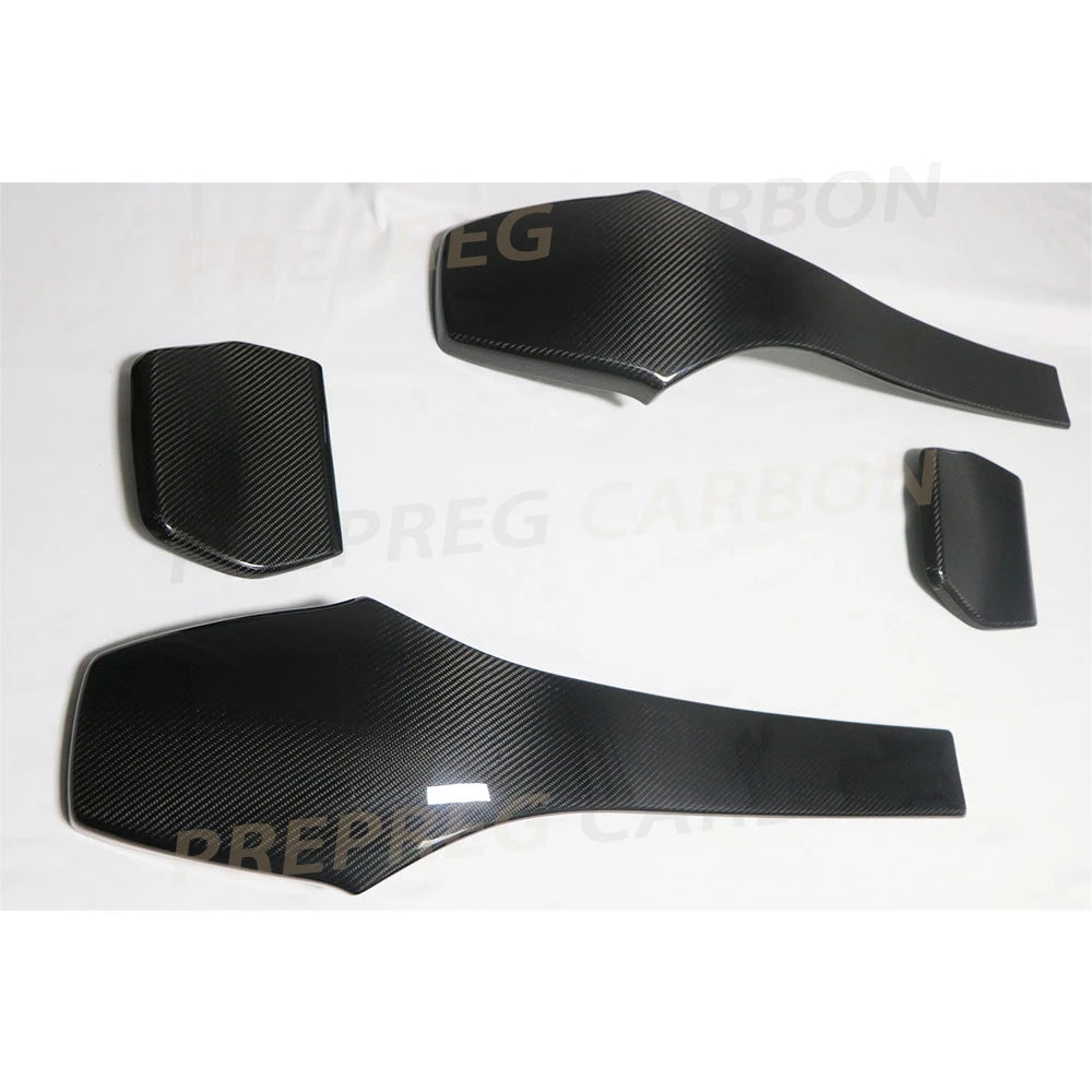 For BMW F80 M3 F82 F83 Carbon Fiber Inner SEAT Back Covers Trims