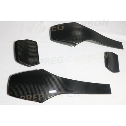 For BMW F80 M3 F82 F83 Carbon Fiber Inner SEAT Back Covers Trims