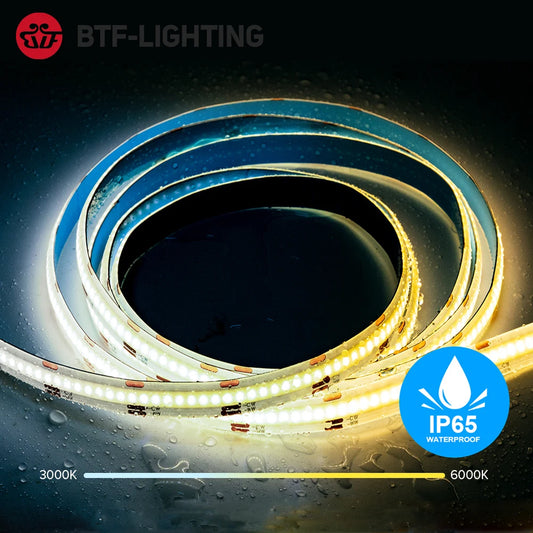 Fcob Strip IP65 Waterproof 5M 640 Leds Flexible Fob