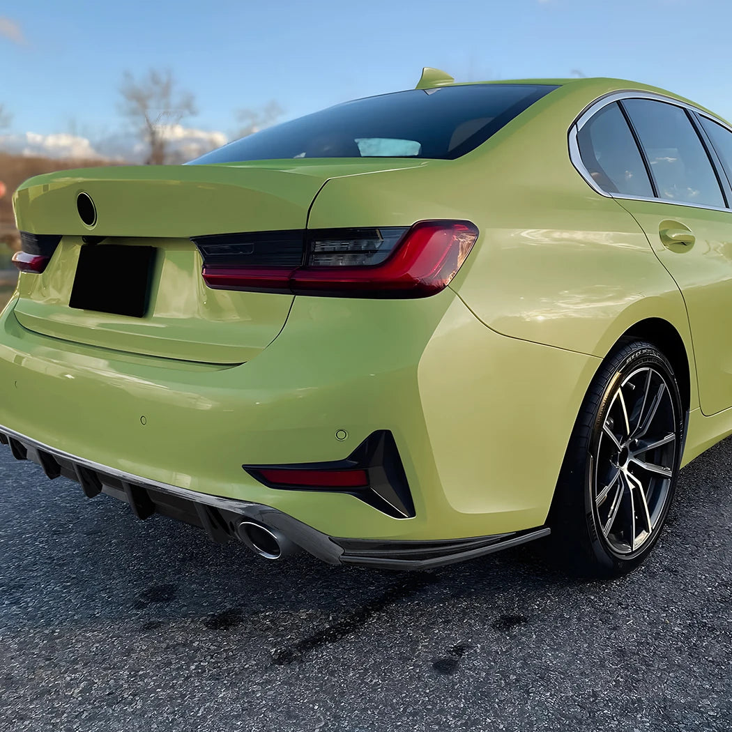 For BMW 3 Series G20 G21 Rear Bumper Diffuser Lip 320E 330D
