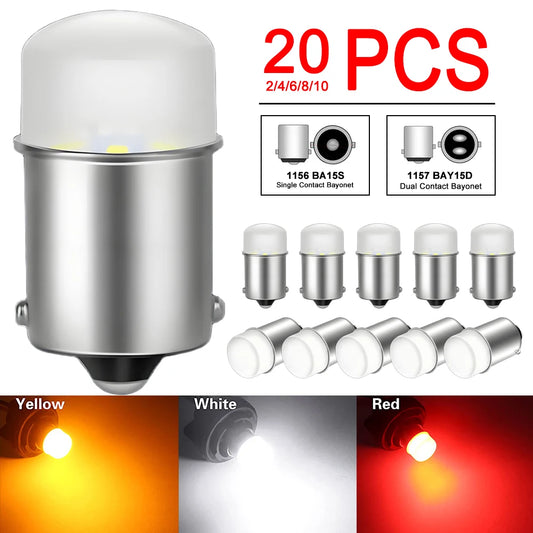 2-20 800LM 1156 ba15s 1157 bay15d Bulb 12V 3014-9smd