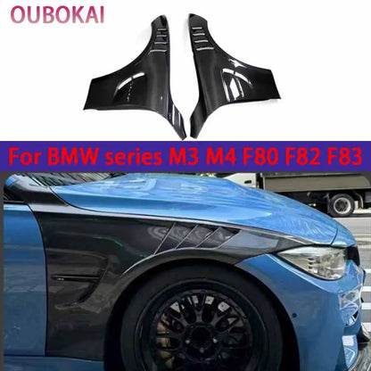 For BMW 4 Series F32 M3 M4 F80 F82 F83 Carbon Fiber Fender