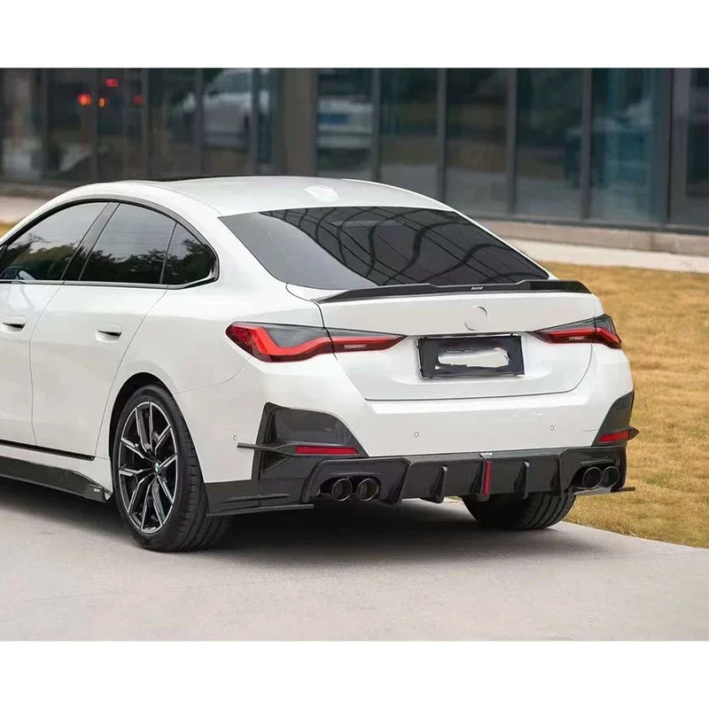 For BMW 4 Series G26 430 425 Carbon Fiber Back Lip Rear Bumper