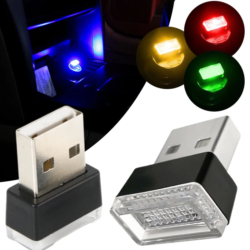 MINI Interior Ambient Atmosphere USB Plug Play Decor Lighting