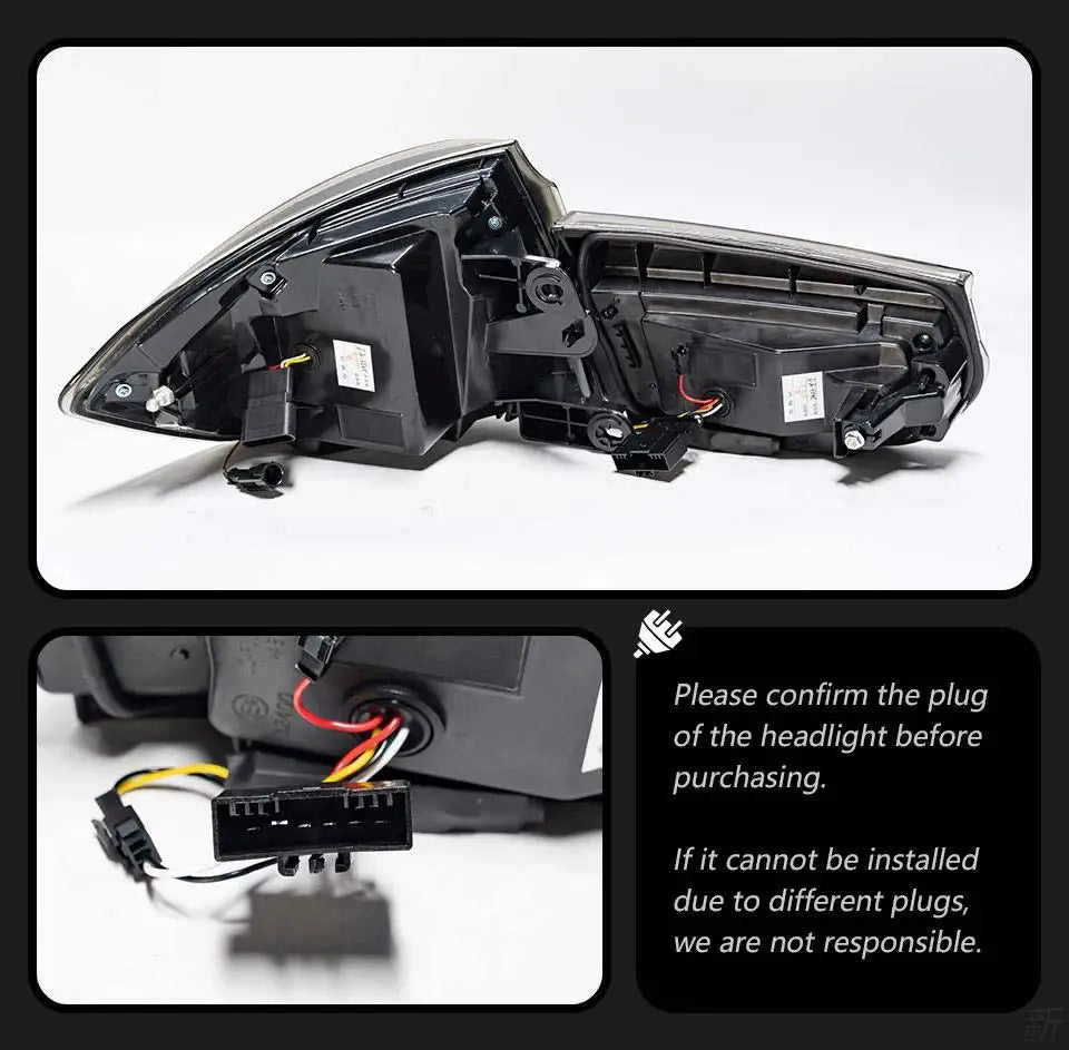 For BMW 3 Series Touring F31 Taillights 2013-2018 Modified Red