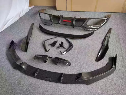 For BMW 840I 850I G14 G15 G16 Real Carbon Fiber Front Bumper Lip