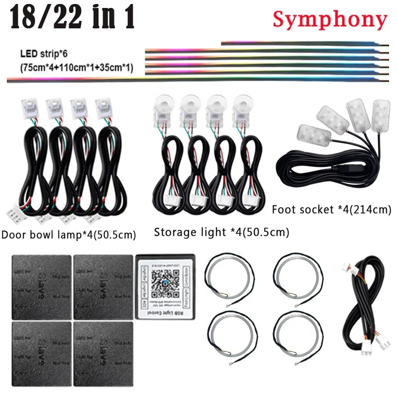In Symphony Parts 110CM Strip Extension Line Main Sub