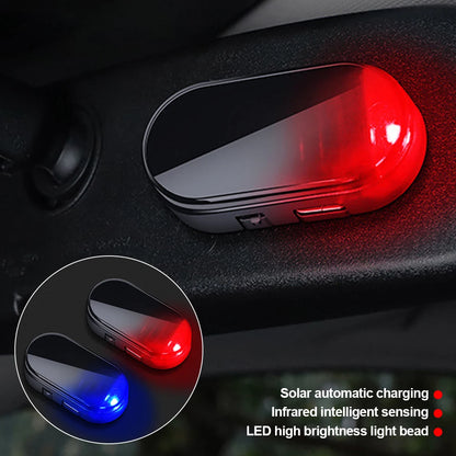 Wireless Warning anti-theft Caution Flashing Fake Security Solar