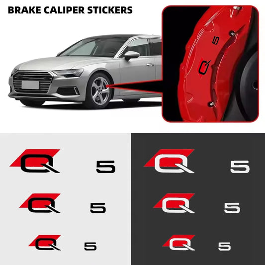 For Audi Q5 Tfsi Quattro Hybrid Wheel Caliper Cover Decals