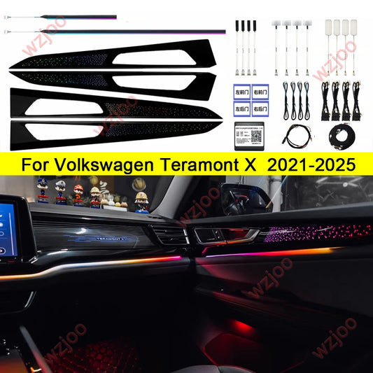 For Volkswagen VW Teramont Teramont X Ambient Lighting 2017-2025