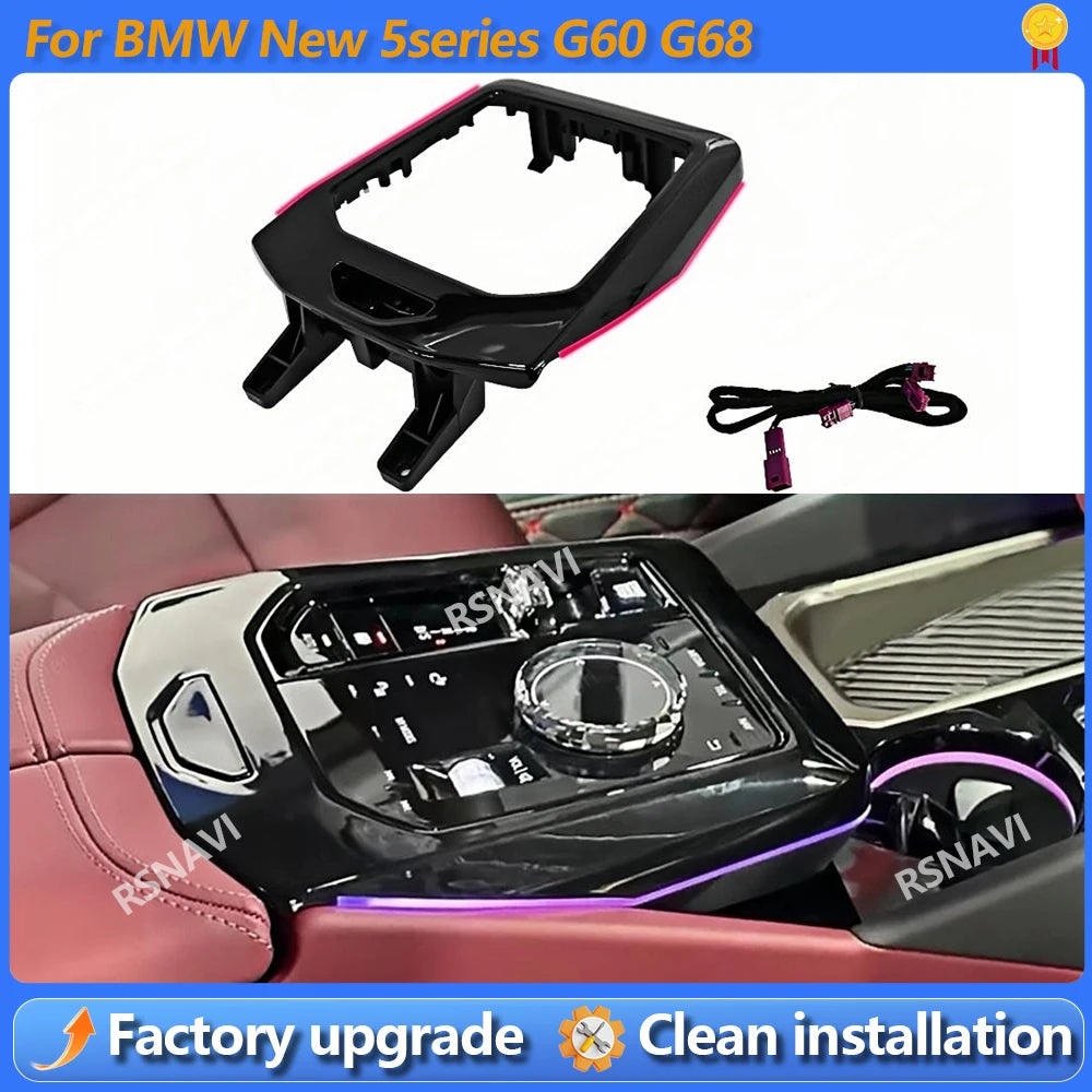 For BMW 5 Series G60 G68 Colors I5 Ambient Saddle Reading