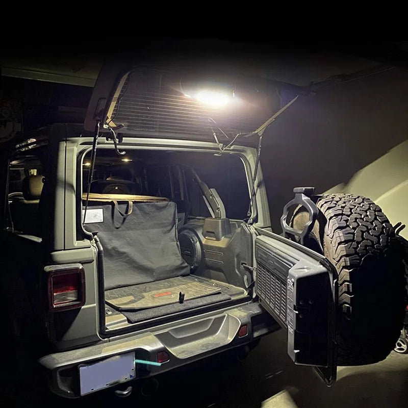 For Jeep Wrangler Jl 2018-2025 Tailgate Reading Tail Box Warning