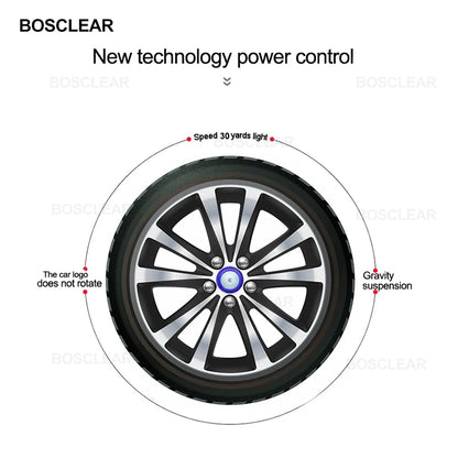 For BMW Benz Audi Kia VW Hub Wheel Caps Center Cover Lighting