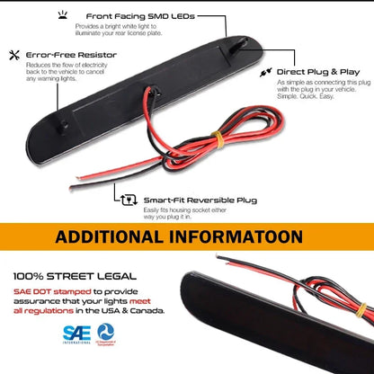 For Ford Mustang 1994 1995 1996 1997 1998 Rear Bumper Side