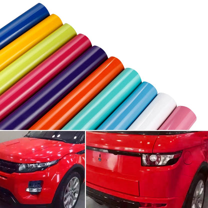 200 600CM Bright Glossy Wrap Stickers Vinyl Film Body