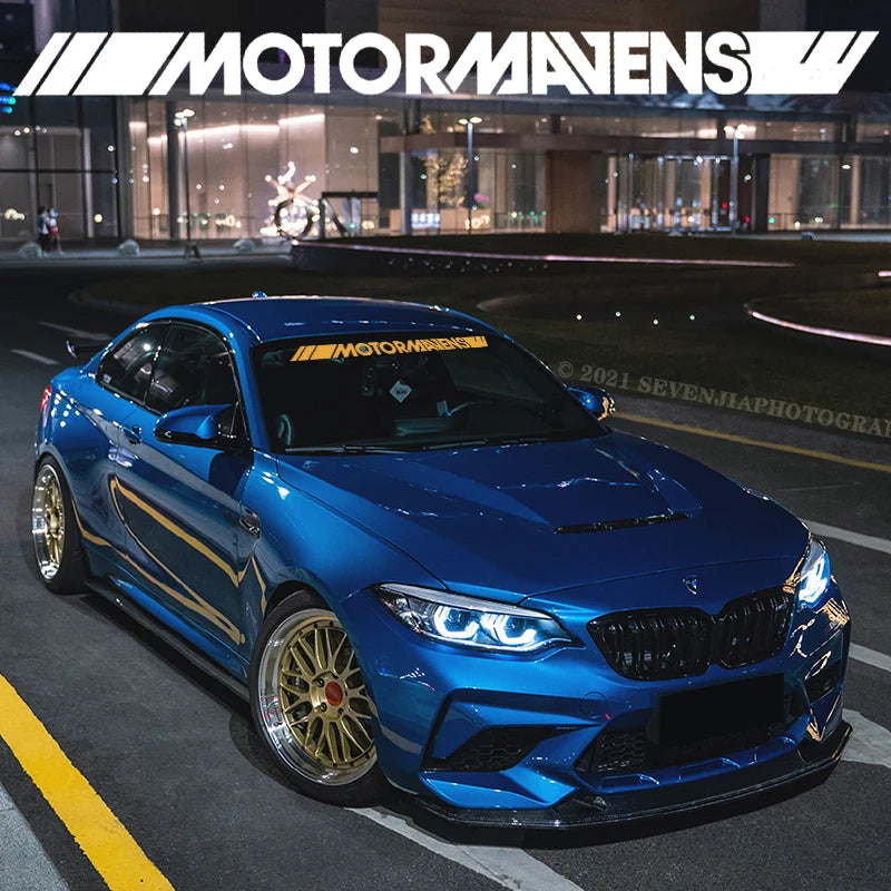 1PCS Sport Sticker Cool Front Rear Windshield Window Vinyl
