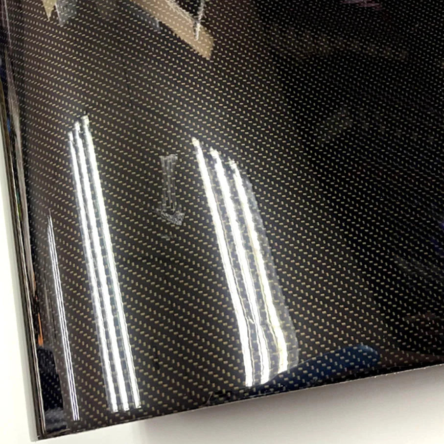 For Vehicles Adhesive 9D Carbon Fiber Vinyl Film Glossy Sticker