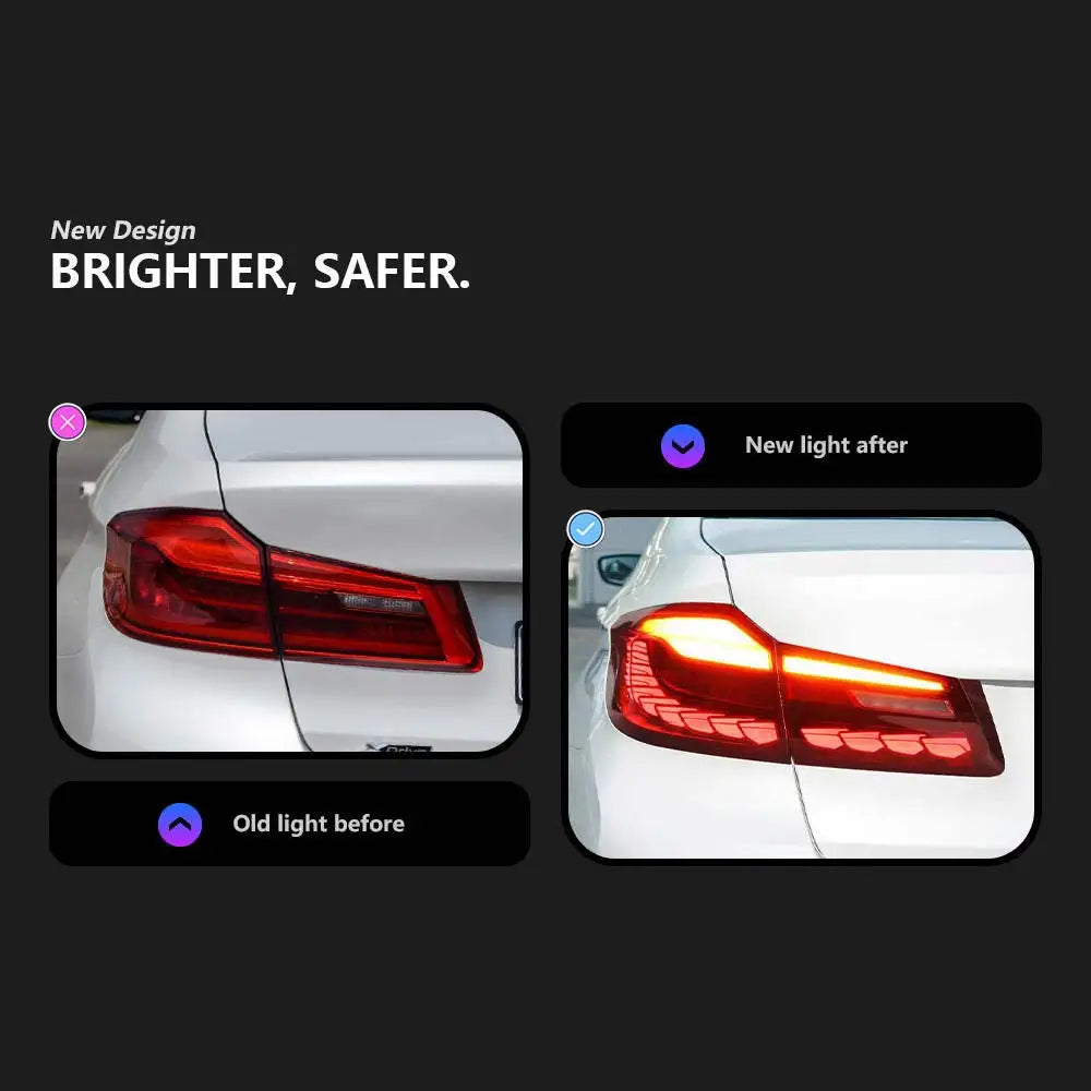 For BMW G30 M5 F90 5 Series Taillights 525I 530I 535I 540I Gts