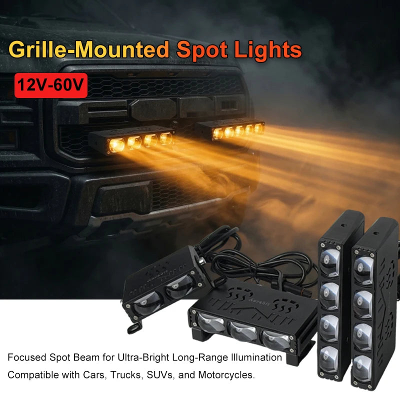 Bar Super Bright Spot Flood Fog Driving 12V 60V