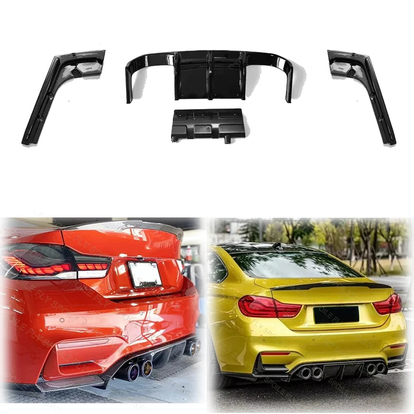 For BMW 4 Series F32 F33 2013 2016 F36 Dedicated M4 Rear Bumper