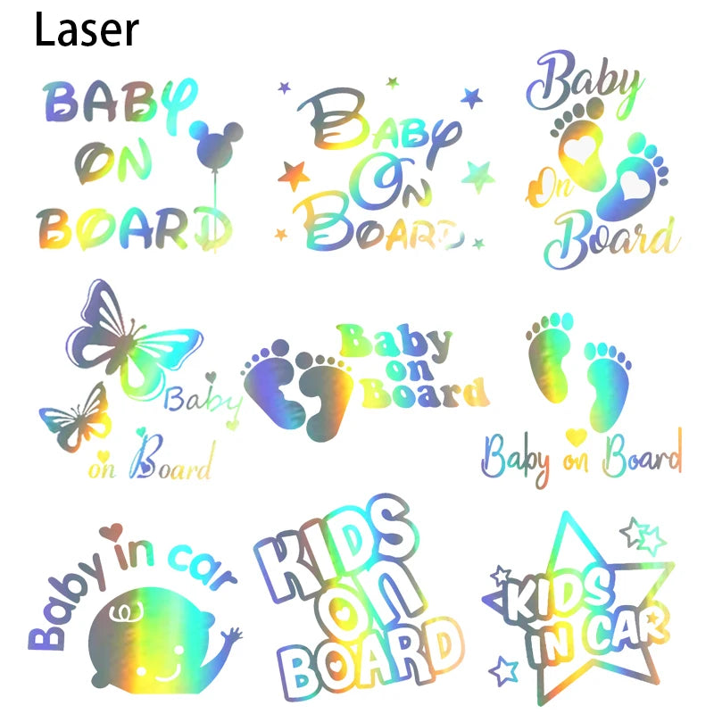Lykx Sticker Hobby Boy Kids Baby On Board In