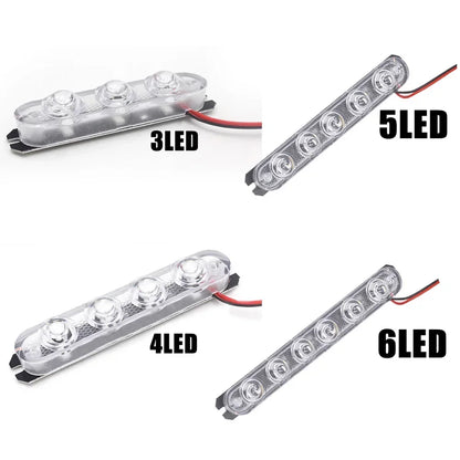 2PCS Warning Strobe Flasher Flash Stroboscopes Emergency Parking