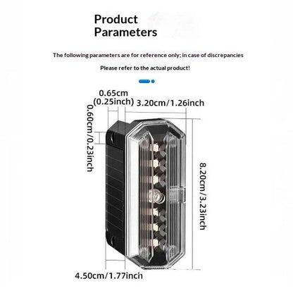 Solar Powered Warning Strobe Wireless anti-collision Side Marker