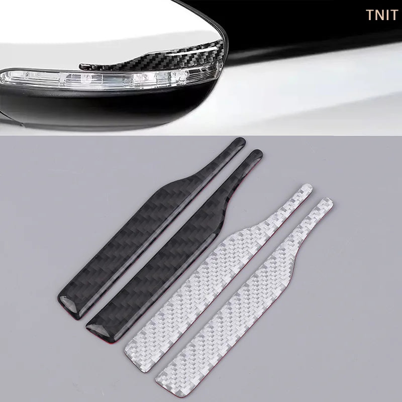 J 2PCS Rearview Mirror anti-collision Strip anti-scratch