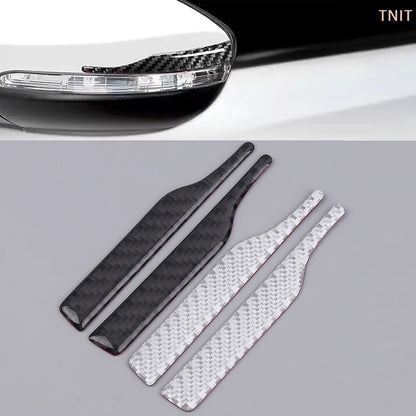 J 2PCS Rearview Mirror anti-collision Strip anti-scratch