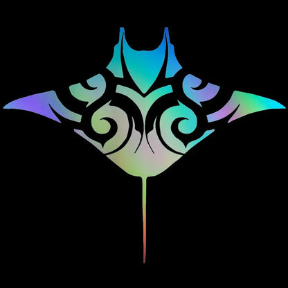 Stickers Manta Ray Fish Sea Life Seashore Ocean Beach