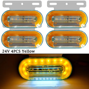 For Man Tgx 4PCS 24V Trailer Clearance Marker Truck Side Volvo