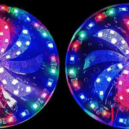 For Kart Bumper 12V Colorful Windmill Strobe Exterior