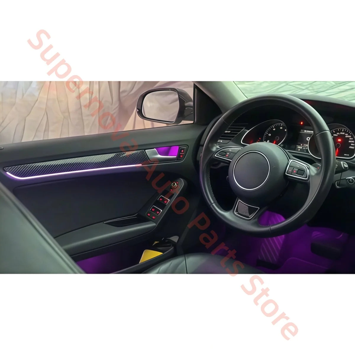 For Audi A5 2009 - 2016 Ambient Atmosphere Interior Lighting