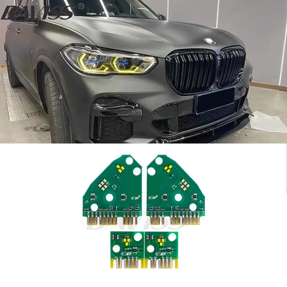 For 2019 2021 2022 G05 X5 Yellow Red Blue Angel Eyes Drl Modules