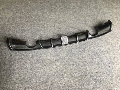 For BMW 3 Series F30 F35 Carbon Fiber Rear Bumper Exhaust