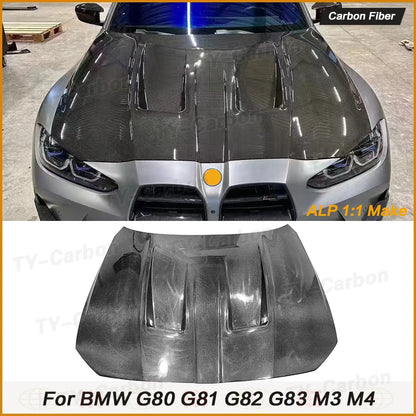 For BMW G80 G81 M3 G82 G83 M4 Dry Carbon Fibre Front Bumper