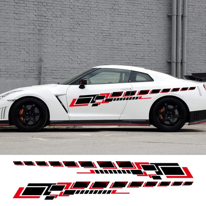 Body Side Strips Sticker Vinyl Long Strip Door Decal