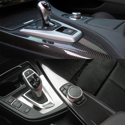 Ultra Glossy Carbon Fiber Vinyl Wrap Film Bubble Sticker