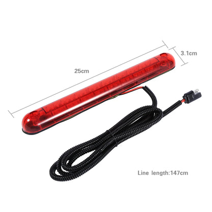 Third 3RD Brake Red 24 Mount Stop Tail 12V