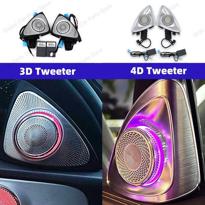 For Mercedes Benz E-Class W213 Air Vents 3D Rotating Tweeter