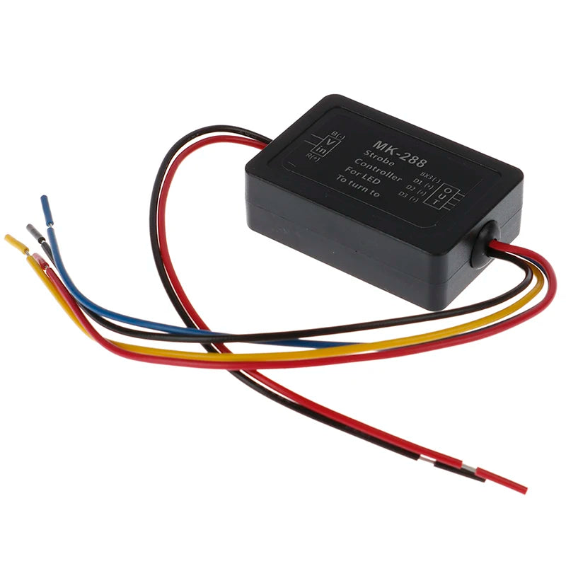 Step Sequential Turn Signal Module Kit Chase Flash Box