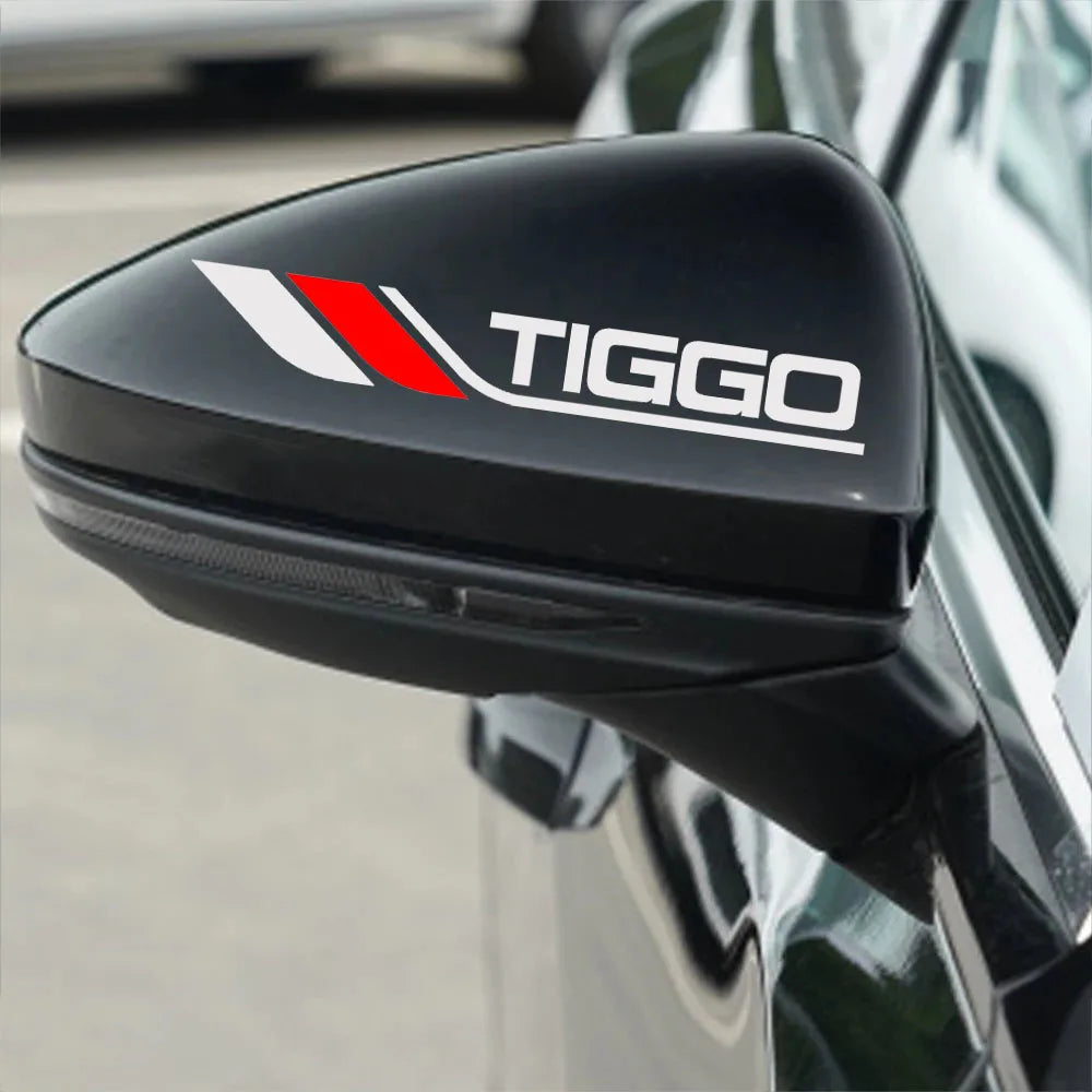 For Chery Jetour T1 T2 Tiggo 2PCS Rearview Mirror Sticker Omoda