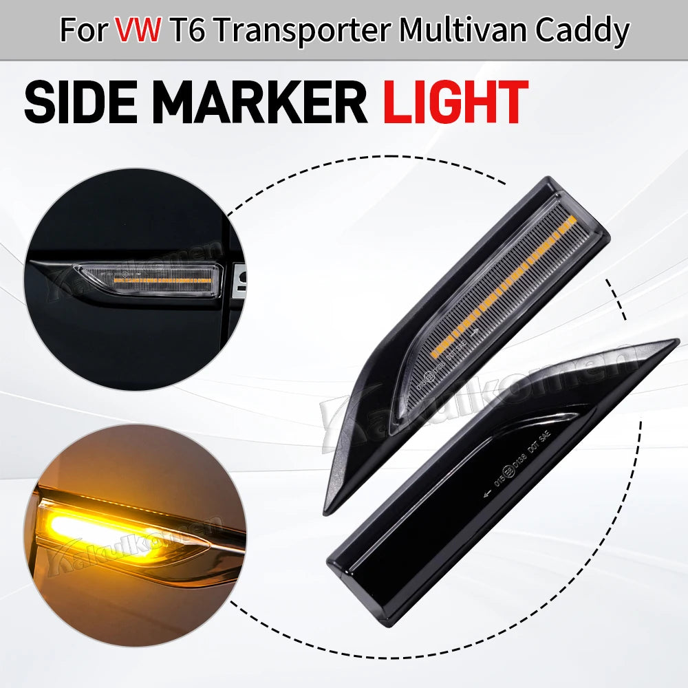 For VW Transporter T6 Multivan Caddy Pieces 2015-2019 Dynamic
