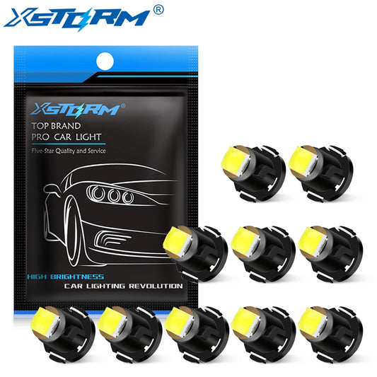 10PCS T3 t4.2 t4.7 Bulb Canbus Super Bright Interior