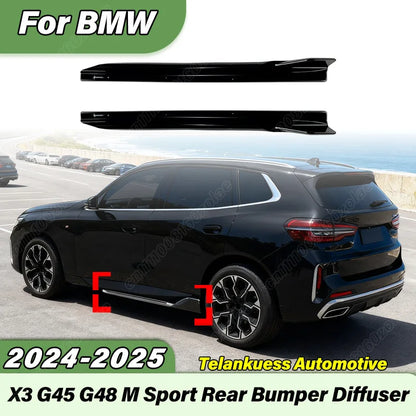 For BMW X3 G45 G48 M Sport Automobile Side Skirt Small Bag