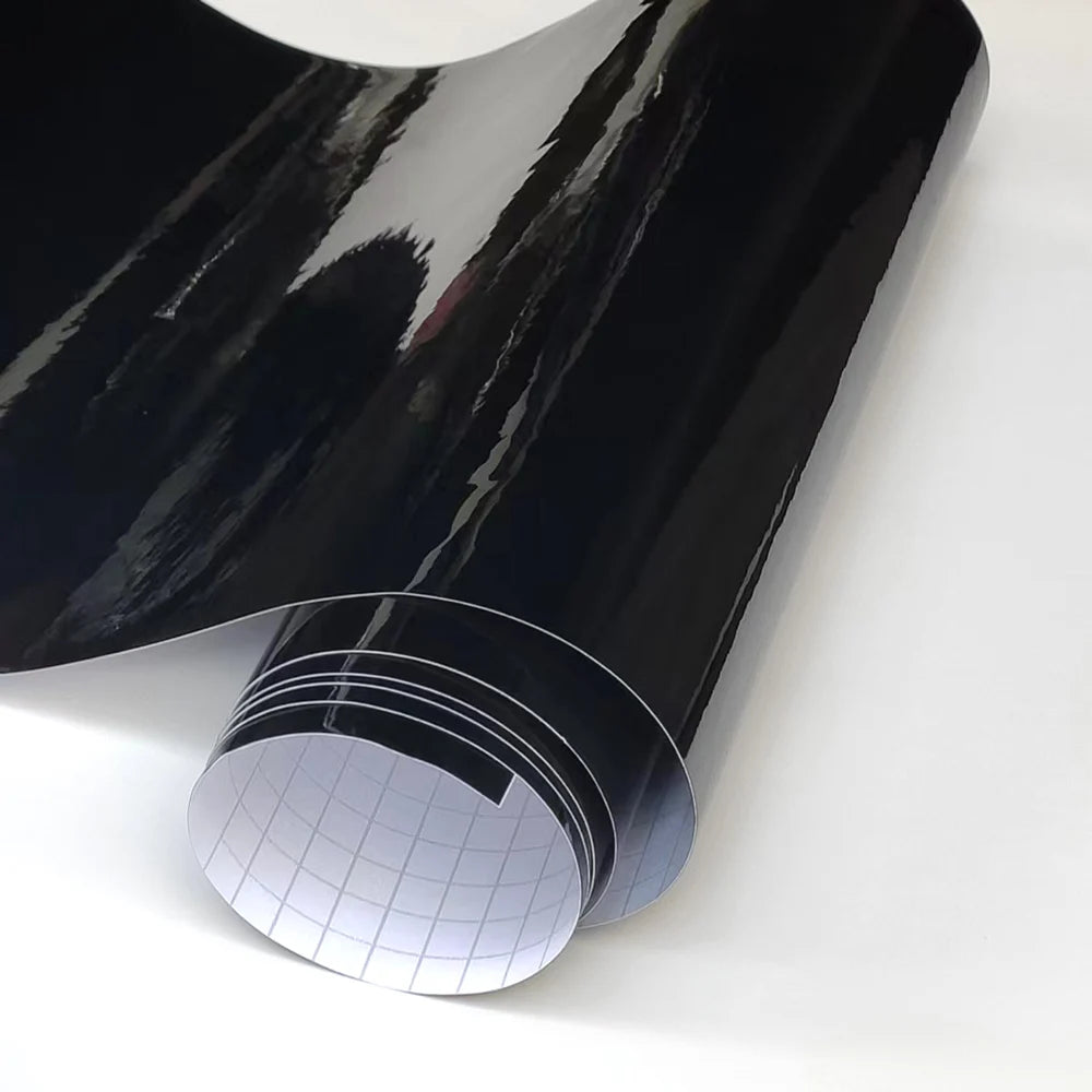 For Auto Motorcycle Body Stickers Glossy Black Sticker