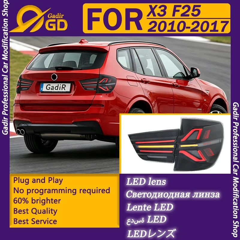 For BMW X3 2010-2017 Taillight Assembly Suitable F25 Modified