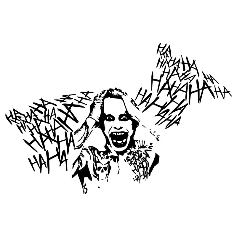 For Joker Jdm Decals Sticker Door Sports Large Pattern External