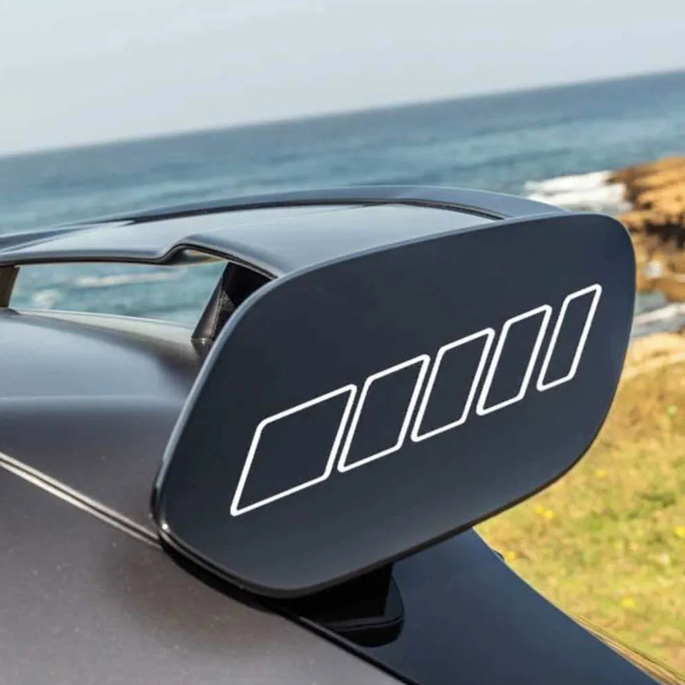 For Mercedes Benz Amg W211 W205 2PCS Rear Roof Spoiler Sticker